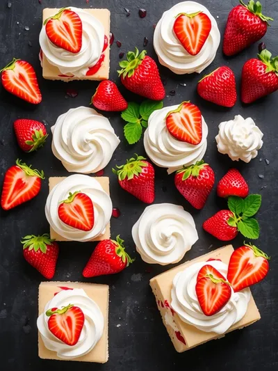 Strawberry Shortcake – Easy Summer Dessert - ingredients preparation