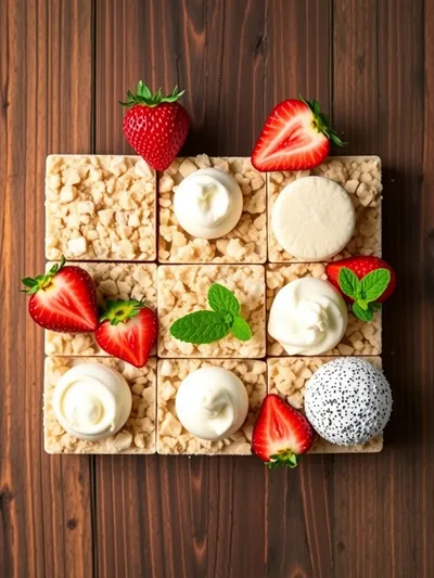 Strawberry Shortcake Truffles Recipe - ingredients preparation
