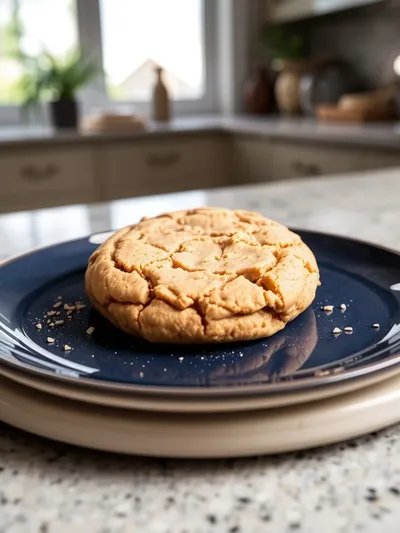 Easy 3-Ingredient Sugar-Free Peanut Butter Cookies - cooking process