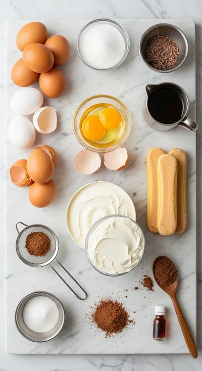 Traditional Italian Tiramisu Recipe - cooking process