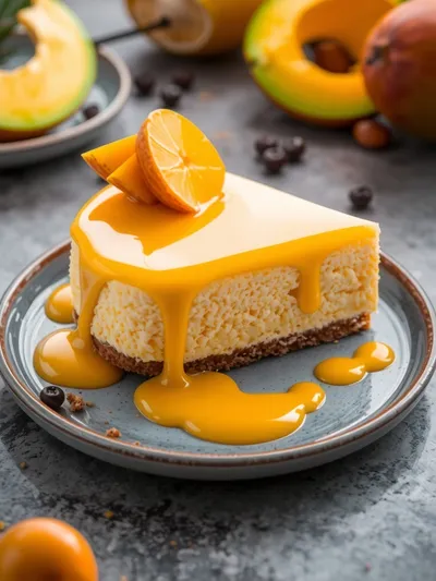 Tropical Mango Cheesecake Bliss
