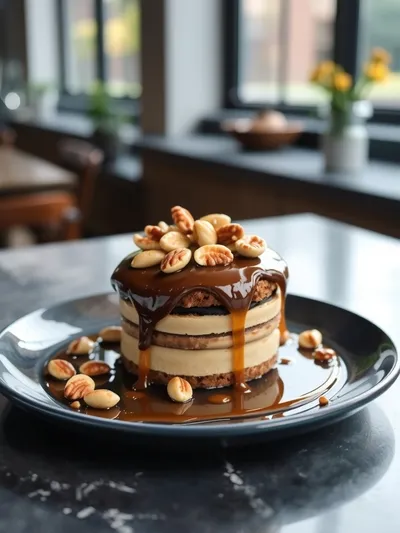 Turtle Dessert Recipe - cooking process