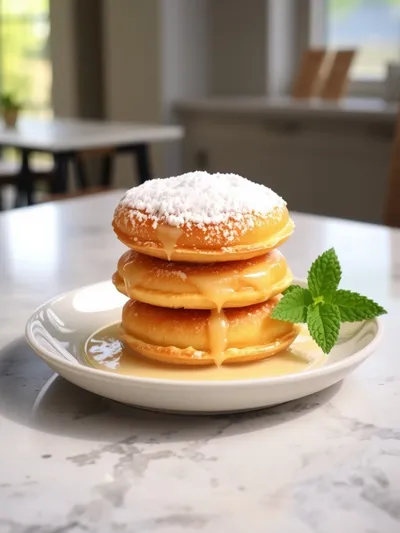 Vanilla French Beignets – Amazing Breakfast Treat - ready to serve