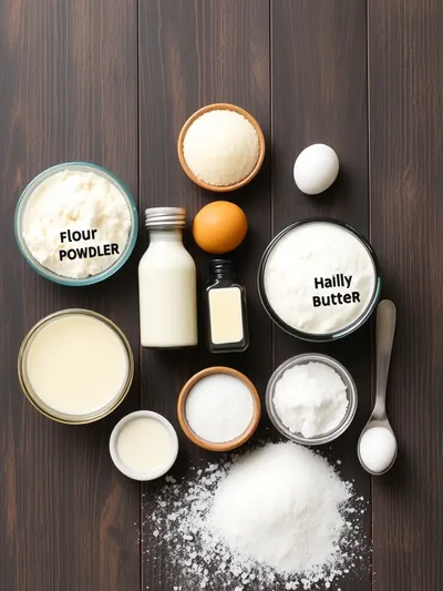 Vanilla French Beignets – Easy Breakfast Recipe - ingredients preparation